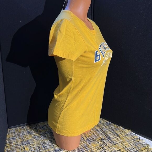 Milwaukee Brewers Baseball Yellow Nike Slim Fit Tee Size Small - Picture 4 of 10